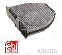 Pollen / Cabin Filter fits MERCEDES A2048300018 A2048300518 A2128300018 Febi New