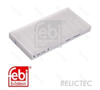 febi bilstein 17264 Cabin Filter, 1 unit