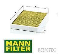 Interior Pollen Cabin Filter Volvo Land Rover Jaguar:V70 III 3,V60,S80 II 2