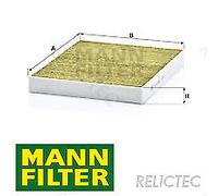 Pollen Cabin Filter Carbon Mann Fits Porsche Cayenne Audi Q7 VW Amorak Touareg