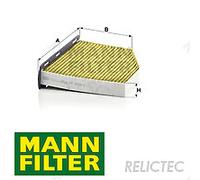Interior Pollen Cabin Filter VW Audi Skoda Seat:PASSAT,A3,GOLF VI 6 1K2819653B