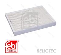 febi bilstein 21316 Cabin Filter, 1 unit