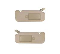 Interior Protection Car Sun Visor Left Driver Right Passenger Side Grey Beige For Hyundai For Elantra 2016-2019 85210-F0100TTX(Beige left and right)
