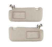 Interior Protection Left Right Side Sun Visor For Corolla 2007 2008 2009 2010 2011 2012 2013 With Sunvisor 74320-12E00-B0(Beige 1 Pair)