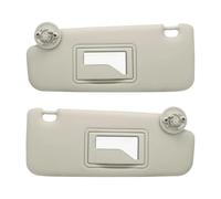 Interior Protection Left & Right Side Sun Visor For Spark 2011 2012 2013 2014 2015 2016 42478247 95054956 Sunshade(Gray 1 Pair Gray)