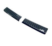 Interior Rear Trunk Door Sill Tail Bumper Footplate Scuff Guard Plate For Toyota For Raize 2019 2020 2021(Steel Carbon Fiber)