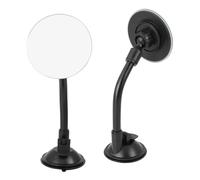 Interior rear view mirror For All Universal Vehicles Blind Spot Adjustable Car Mirror Rotate Suction Cup Black For Rearview Rears views mirror interiors