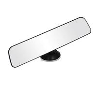 Interior Rear View Mirror Universal Panoramic Rear View Mirror Wide Angle With Suction Installation Car Interior Mirrors Rearview Mirror Car Interior
