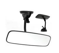 Interior Rearview Mirror 360-Degree Rear View Mirror Free Rotation Wide Angle Rearview Stable Strong Suction Cup Flexible Adjustment