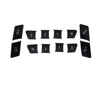 Interior Repair Decal Sticker Compatible with Benz for ML Class 2012-2014 for GL Class 2013-2014 for G Class G500 2013 Car Door Lock Switch Button Cover Trim Sticker