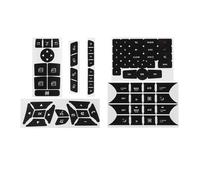 Interior Repair Decal Sticker Compatible with Benz for SLK-Class R172 for CLS-Class W218 for E-Class W212 Car Button Repair Sticker Matte Black Decals Stickers