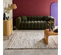 Interior Rug With Mottled Pattern Cream - Sweeek