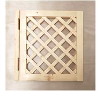 Interior Saloon Doors, Half Western Doors with Hardware, Porch Door with Hinges, Thickness 36mm, for Cafes, Shopping Malls, Bars, Reception Rooms(WxH 98x90cm(38.6"x35.4"))