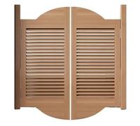Interior Solid Wood Swing Door Custom Saloon Half Door | Elegant Two-Way Swinging Café Doors for Kitchen, Bar, Porch or Bathroom Entryway - Ideal for Space Division and Easy Access