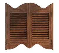 Interior Solid Wood Swing Door Custom Saloon Half Door | Elegant Two-Way Swinging Café Doors for Kitchen, Bar, Porch or Bathroom Entryway - Ideal for Space Division and Easy Access