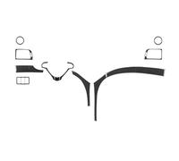 Interior Sticker Compatible with Acura for TSX 2009 2010 2011 2012 2013 2014 Decorative Car Various Parts Cover Trim Sticker Interior Accessories(Style24)