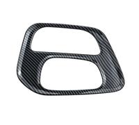 Interior Sticker Styling Compatible With Dodge For Challenger 2015 2016 2017 2018 2019-2021 2022 1pcs Gear Shift Panel Covers Decoration Trim Accessories(Black)