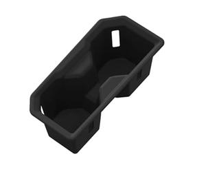 Interior Storage Box Compatible With Toyota For RAV4 2026 RHD Water Cup Holder Silicone Drink Storage Box Tray Car Interior Accessories Black
