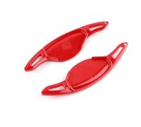 Interior Strips Moulding For Nissan For Pathfinder For Altima For Rogue Car Steering Wheel Paddle Shifter Cover Trim ABS Decoration Stickers(Red)