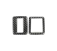 Interior Strips Moulding For Vw For Scirocco R 2009-2016 Car Accessories Carbon Fiber Internal Stickers Window Control Button Decoration Center Console(Black)