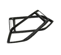 Interior Styling Cover Auto Stick Cover Trim ABS Front Left+Right Air Conditioning Outlet Vent For Mazda CX-5 2nd Gen 2017 2018 2019 2020 2021 2022(carbon fiber)