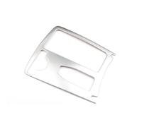 Interior Styling Cover For Mercedes For Benz C Class W204 2008 2009 2010 2011 2012 2014 RHD Stainless Steel Sticker Water Cup Holder Panel Decoration Trim(Color Name: Silver Left)