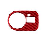 Interior Styling Sticker Real Soft Carbon Fiber Sticker for Seat for Leon 2005 2006 2007 2008 2009 2010 2011 2012 Car Switch Frame Trim Accessories Decoration(for LHD Red Carbon)