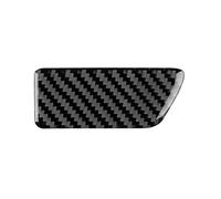 Interior Styling Sticker Real Soft Carbon Fiber Sticker for Seat for Leon 2013 2014 2015 2016 2017 2018 2019 2020 Car Front Passenger Switch Trim Accessories Decoration(for LHD Black)