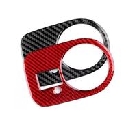 Interior Styling Sticker Real Soft Carbon Sticker for Seat for Leon 2005 2006 2007 2008 2009 2010 2011 2012 Car Switch Frame Trim Accessories Decoration(for RHD Red Carbon)