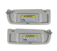 Interior SunVisor For Civic 2006 2007 2008 2009 2010 2011 83280-SNA-A01ZA Sunvisor Sunshade Left Driver Right Passenger Side Sun Visor Shade Sun Visor Panel Assy(Light Gray L and R)