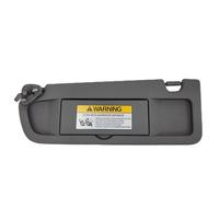 Interior SunVisor For Civic 2006 2007 2008 2009 2010 2011 Left Driver Right Passenger Side Replaces 83280-SNA-A01ZC Sunshade Car Sun Visor Sun Visor Panel Assy(Dark Gray Left)