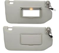 Interior SunVisor For Infiniti QX60 JX35 96400-9PB0A 96401-9PB0A Shade With Light Side Sun Visor Sun Visor Panel Assy(Gray 1 Pair)