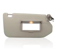 Interior SunVisor For Infiniti QX60 JX35 96400-9PB0A 96401-9PB0A Shade With Light Side Sun Visor Sun Visor Panel Assy(Beige Right Side)