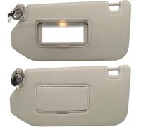 Interior SunVisor For Infiniti QX60 JX35 96400-9PB0A 96401-9PB0A Shade With Light Side Sun Visor Sun Visor Panel Assy(Beige 1 Pair)