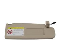 Interior SunVisor For VW For Passat B6 B7 For Jetta Mk5 2005-2011 Sunvisor With Mirror Front Visor Car Accessories Sun Visor Panel Assy(Right Beige)