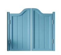 Interior Swing Door, Arched Top Close Swinging Solid Wood Partition Door for Hallway, Kitchen, Bar Pub, Entrance Partition(110x90cm(43.3x35.4in))