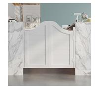 Interior Swinging Doors Cafe Doors, Solid Wood Swing Door, Saloon Cafe Doors, Auto Close Swinging Barn Door Swinging Door, Indoor Bar Porch Entrance Counter(B,W70xH70cm(27.55X27.55in))