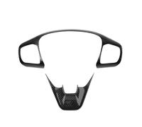Interior Trim Accessory For Focus For Mk4 2019 2020 2021 ST Accessories Auto Styling Car Steering Wheel Cover Trims Button Frame Car Interior(Carbon Fiber Black)