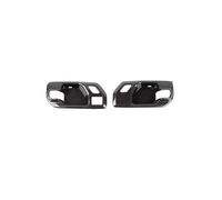 Interior Trim Accessory For GMC For Sierra 2019 Up Carbon Fiber Grain Car Interior Exterior Decoration Cover Car Interior(Door bowl decor 2)