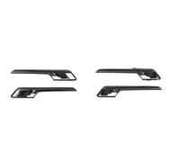 Interior Trim Accessory For GMC For Sierra 2019 Up Carbon Fiber Grain Car Interior Exterior Decoration Cover Car Interior(Inner handle decor)