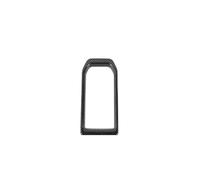 Interior Trim Accessory For GMC For Sierra 2019 Up Carbon Fiber Grain Car Interior Exterior Decoration Cover Car Interior(Storage decor)