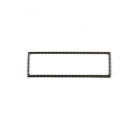 Interior Trim Accessory For VW For Golf 4 For Jetta For Bora For MK4 R32 For GTI 1999-04 Center Control CD AC Air Conditioner Radio Panel Frame Cover Trim Car Interior(A)
