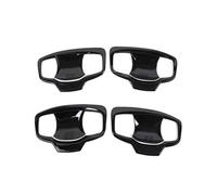 Interior Trim Car Central Console Gear Water Cup Steering Wheel Frame Air Outlet Cover ABS Glossy Black For Mitsubishi For Triton L200 2024+(Style 7)