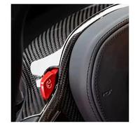 Interior Trim Car Steering Wheel Panel Decoration Cover Trim Frame Carbon Fiber For BMW G30 G32