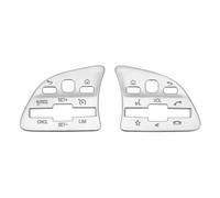 Interior Trim Covers For A B C E For Class For GLA For GLB CLA W177 W247 W205 W213 H247 X247 C118 Car Steering Wheel Button Sticker Trim Cover Car Panel Cover Trims Frame