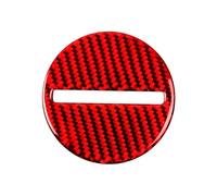 Interior Trim Covers For Camaro 2017-2022 Car Steering Wheel Panel Trim Cover Decorative Carbon Fiber Car Panel Cover Trims Frame(Red carbon fiber)