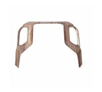 Interior Trim Covers For Silverado 2019 2020 2021 2022 Car Center Console Navigation Panel Decoration Cover Car Panel Cover Trims Frame(Wood grain)