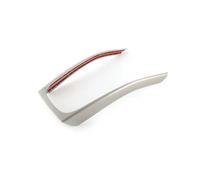 Interior Trim Fits For A4 For A4L B8 A5 2009-2016 Interior Auto Accessories Center Console Gear Shift Frame Decoration Cover(Silver)