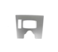 Interior Trim Fits For Benz E Class W212 2014-2015 LHD Stainless Steel Center Console Multimedia Panel Decoration Cover Trim(Silver)