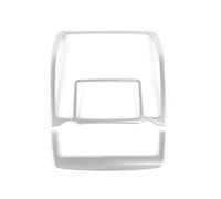 Interior Trim Fits For BMW X5 E70 X6 E71 2008-2014 Car Dome Light Stainless Steel Roof Reading Lamp Frame Decoration Cover Trim(Silver)